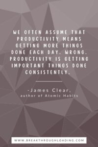 Inspirational Quotes of 2023- James Clear