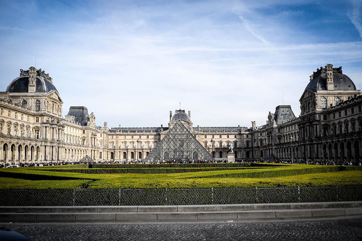 Family Staycation 8 - Landscape view of the Louvre in Paris, France