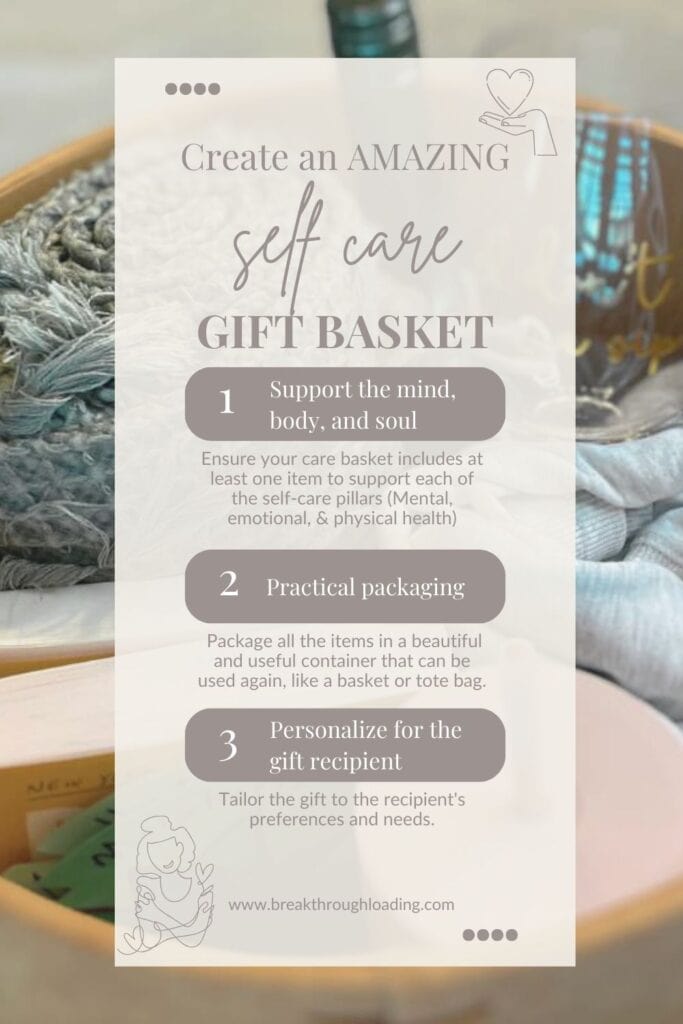 3 Rules to make an AMAZING Self-Care Gift Basket