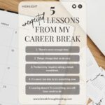 Lessons Career Break Pin 2