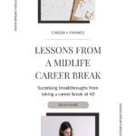 Lessons Career Break Pin 4