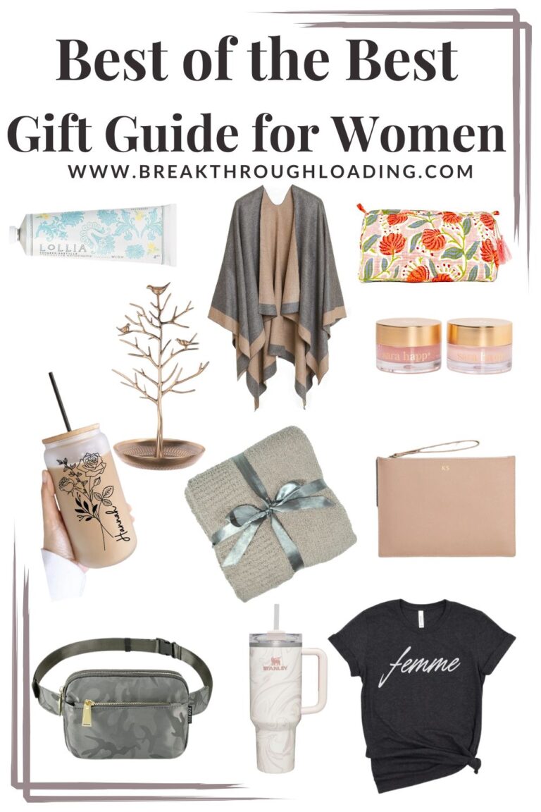 Best of the Best Gift Guide for Women Pin 13