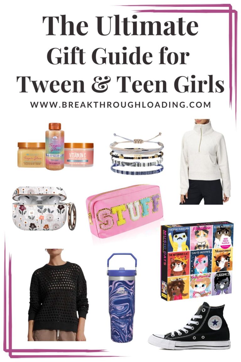 The Ultimate Tween & Teen Girl Gift Guide Pin 1