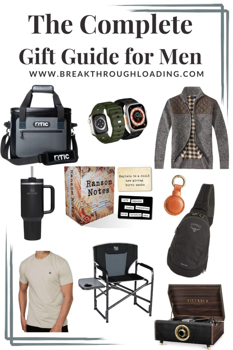 The Complete Gift Guide for Men Pin 1